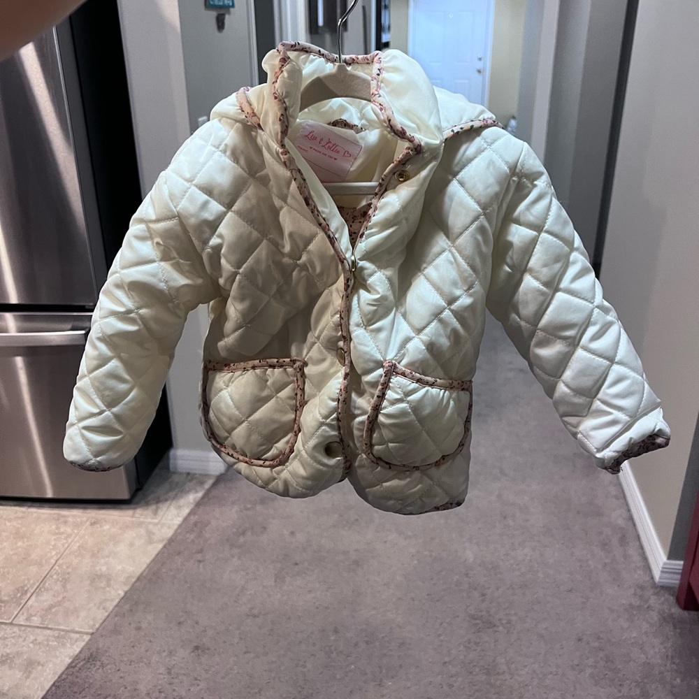 Quilted Toddler Girl Jacket